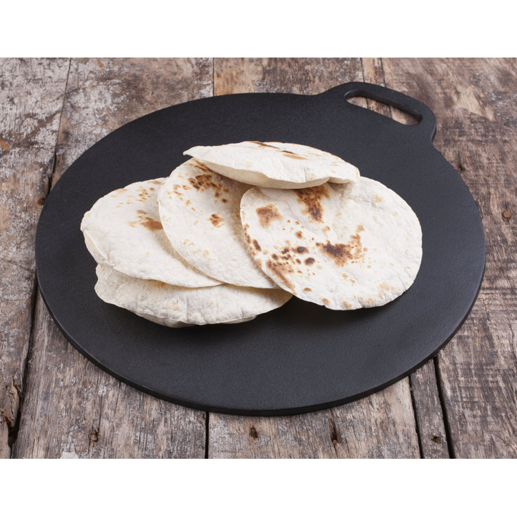 Victoria Cast Iron Round Reversible Griddle & Reviews Wayfair